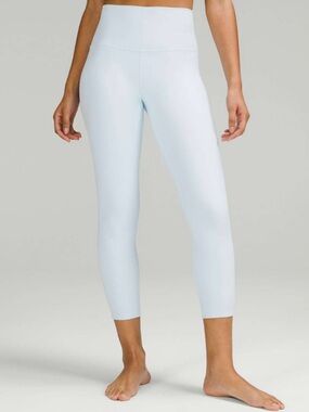 Lululemon Align High-Rise Leggings 25" - Size 4, Powder Blue
